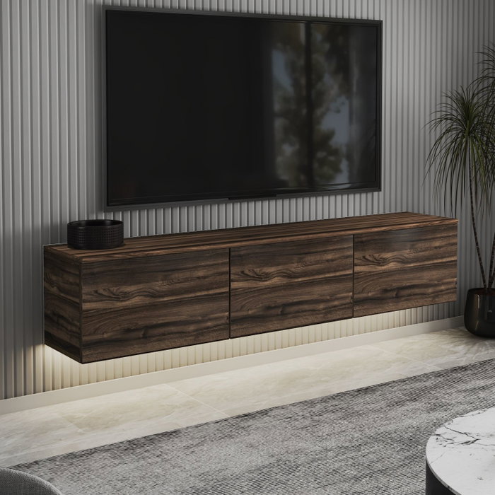 Hanah Home Mueble para TV Neon - Chestnut Hanah Home Mueble para TV Neon - Chestnut